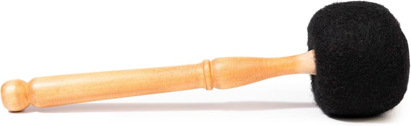 HIMALAYAN BAZAAR Drum Mallet Wool Felted Drum Stick - 9 Inches Wool Mallet for Gongs & Large Singing Bowls by - Image 2